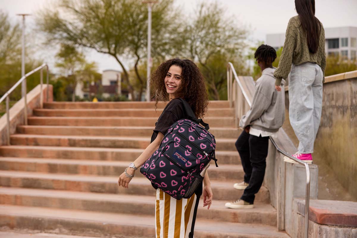 JanSport Big Student Happy Hearts
