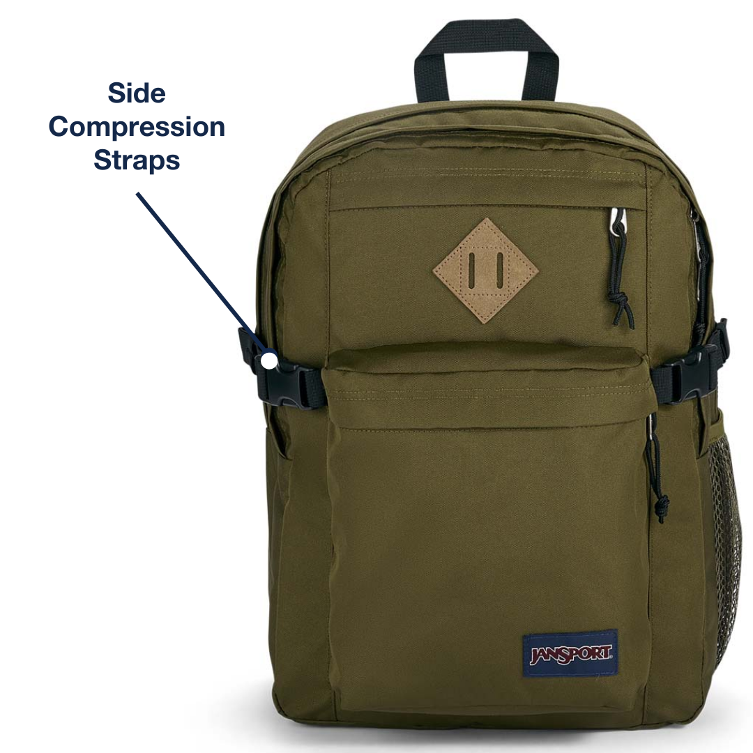 JanSport Main Campus With Side Compression Straps