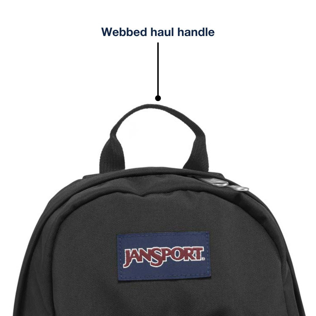 JanSport Half Pint With Webbed Haul Handle