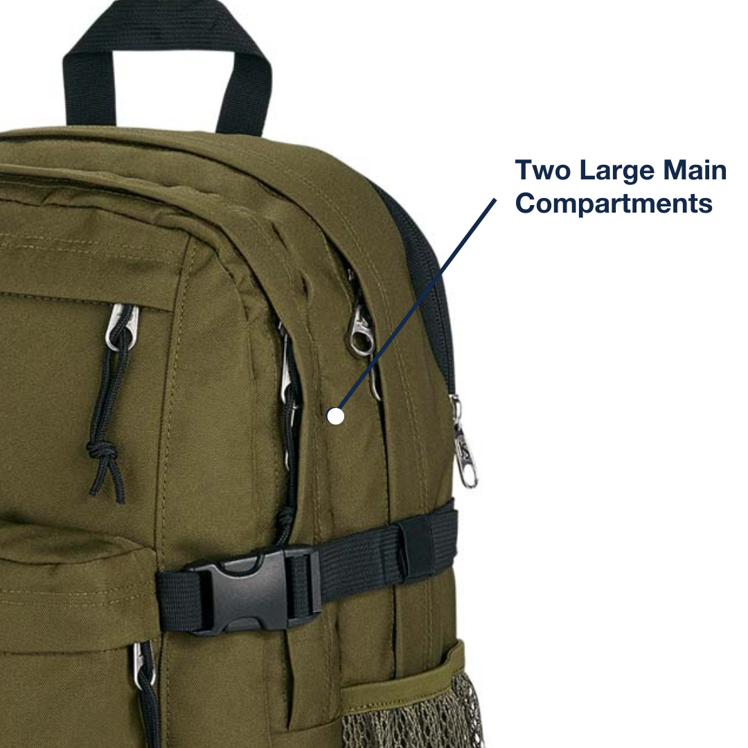 JanSport Main Campus With Two Large Main Compartments
