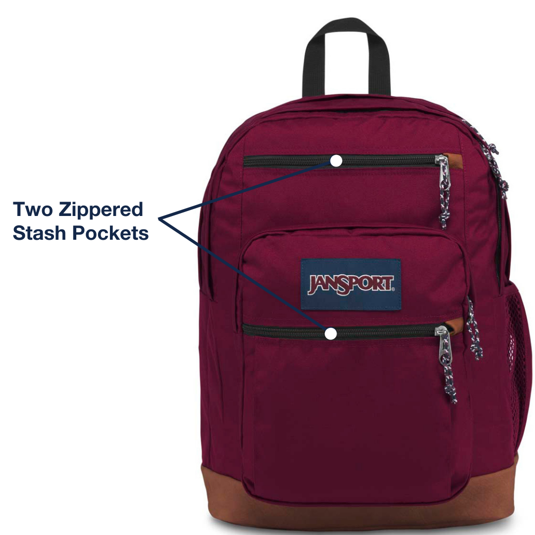 JanSport Cool Student With Two Zippered Stash Pockets