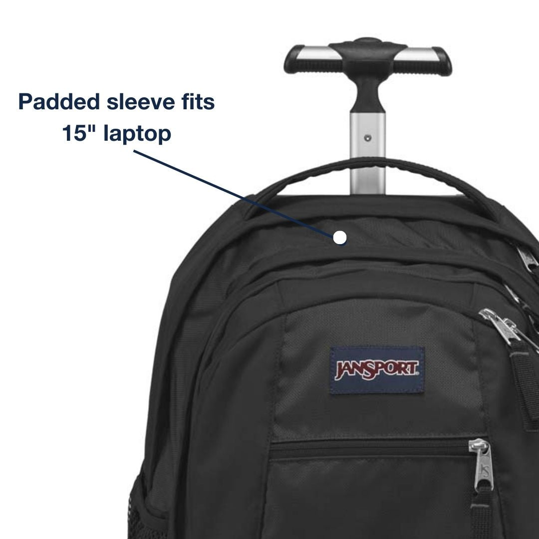 JanSport Driver 8 With 15 Inch Padded Laptop Sleeve