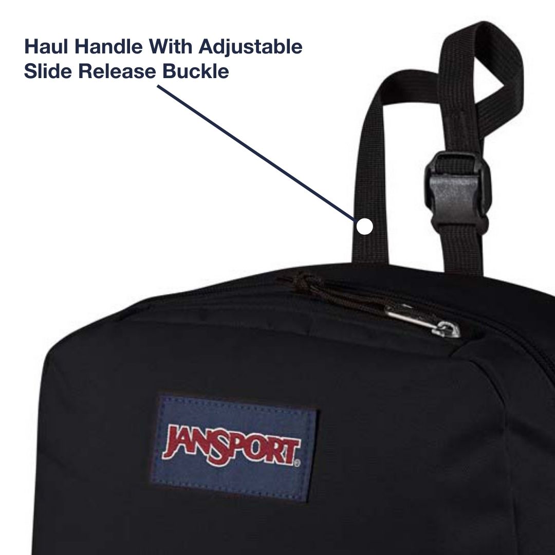 JanSport NZ Central Adaptive Backpack Featuring Haul Handle With Adjustable Side Release Buckle