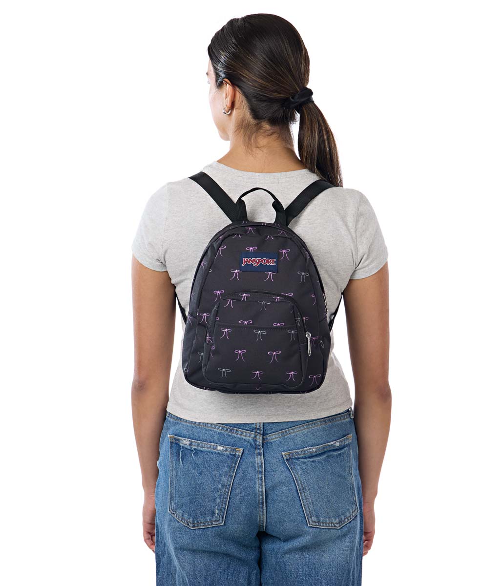 jansport half pint bag strap length Mini Backpack A soft refresh of the classic mini JanSport Flutter By Pink Half