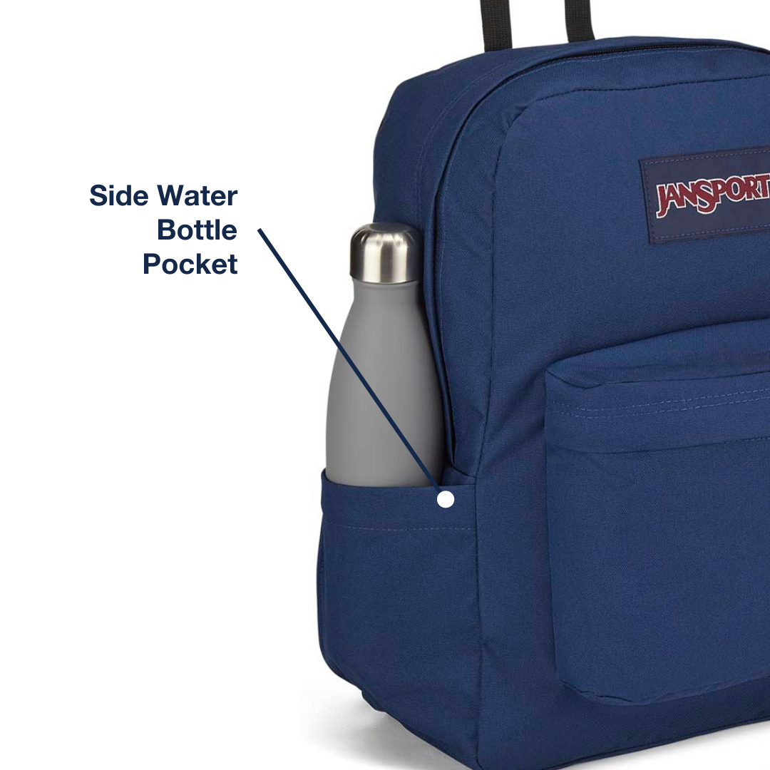 JanSport SuperBreak With Elastic Side Water Bottle Pocket