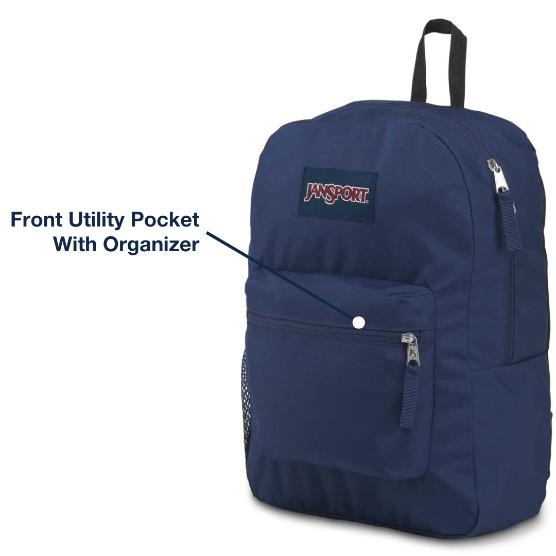 JanSport Cross Town Featuring Front Utility Pocket With Organizer Panel