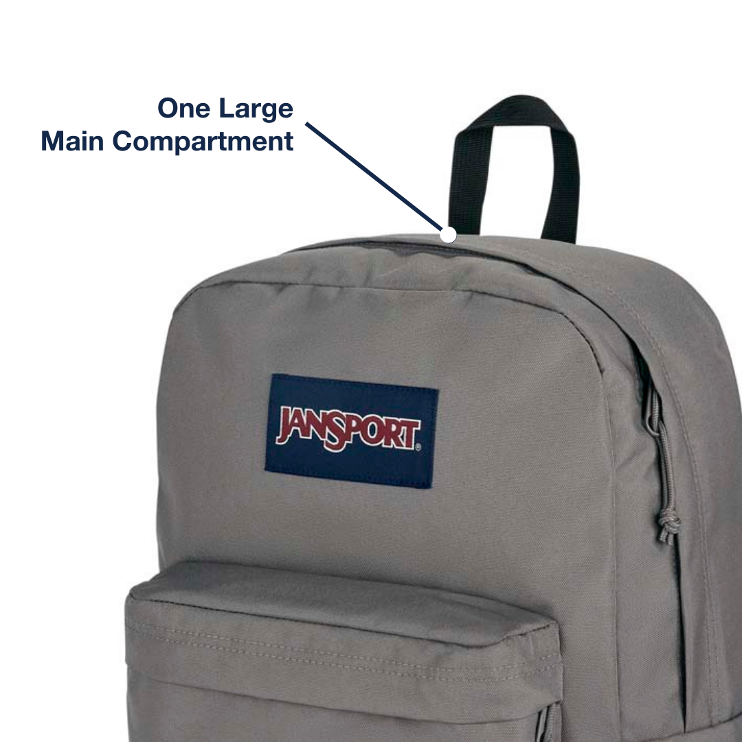JanSport SuperBreak Plus With One Large Main Compartment